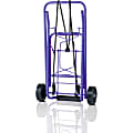 Conair Travel smart TS36 Folding Luggage Cart - 80 lb Capacity - 3.75" Caster Size - Steel - Purple