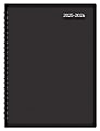 2025-2026 Office Depot® Brand 14-Month Weekly/Monthly Academic Planner, Vertical Format, 7-1/2" x 9", 30% Recycled, Black, July 2025 To August 2026 1 thumbnail image