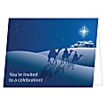 Custom Full-Color Folded Note Card Invitations, 1 Side, UV Finish, 5-1/2" x 4-1/4", Box Of 10 Invitations 1 thumbnail image