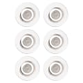 Quartet® Glass Magnets - Large - 6 / Pack - Clear 1 thumbnail image