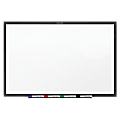 Quartet® Standard Melamine Dry-Erase Whiteboard, 36" x 48", Aluminum Frame With Silver Finish
