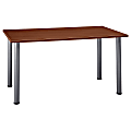 Bush Business Furniture Aspen Rectangle Table, 57"W x 29"D, Hansen Cherry, Standard Delivery 1 thumbnail image