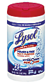 Lysol Power And Free Multipurpose Cleaning Wipes With Hydrogen Peroxide, Pack Of 75 1 thumbnail image