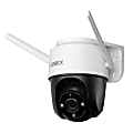 Lorex 2K QHD Outdoor Pan-Tilt Wi-Fi Security Camera, 7.7"H x 3.7"W x 4.2"D, White