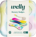 Welly Bravery Badges, Assorted Sizes, Assorted Colors, Pack Of 48 Bandages