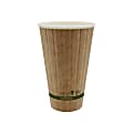 StalkMarket Planet+ Compostable Hot Cups, Double Wall, 16 Oz, Brown, Pack Of 600 Cups 1 thumbnail image