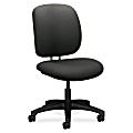 HON® ComforTask 5900 Series Armless Task Chair, Iron Ore/Black 1 thumbnail image