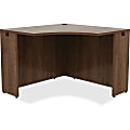 Lorell® Essentials 42"W Corner Computer Desk, Walnut