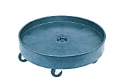Rubbermaid® Commercial Plastic Brute Container Universal Drum Dolly, 24 3/8" x 7 3/16", Black 1 thumbnail image