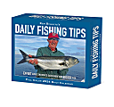 2024 Willow Creek Press Page-A-Day Daily Desk Calendar, 5" x 6", Daily Fishing Tips, January To December