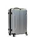 ful Payload ABS Upright Rolling Suitcase, 24"H x 17 3/8"W x 11"D Silver