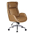 Office Star Blanchard Office Chair Ergonomic Faux Leather Mid-Back Task Chair, Nutmeg 1 thumbnail image