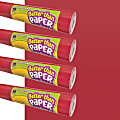Teacher Created Resources Better Than Paper Bulletin Board Roll, 4' x 12', Cranberry Red, 4-Pack 1 thumbnail image
