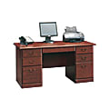 Sauder® Heritage Hill 60”W Executive Desk, Classic Cherry