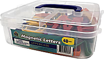 Teacher Created Resources Magnetic Letters, Uppercase, Assorted Colors, Set Of 48 Letters