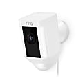 Ring Spotlight Cam Wired Security Camera, White 1 thumbnail image