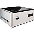 Intel DN2820FYKH Desktop Computer - Intel Celeron N2820 2.13 GHz - Mini PC - Silver, Black 1 thumbnail image