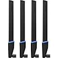 Linksys WRT004ANT High-Gain Antennas 4-Pack - Range  - Black - Omni-directional - RP-SMA Connector - WRT004ANT 1 thumbnail image