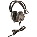 Califone Explorer Binaural Stereo Headphone - Stereo - Light Gray, Beige - Mini-phone - Wired - 65 Ohm - 20 Hz 17 kHz - Over-the-head - Binaural - Circumaural - 7 ft Cable