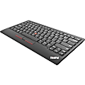 Lenovo ThinkPad TrackPoint Keyboard II (US English) - Wired/Wireless Connectivity - Bluetooth - 2.40 GHz - USB Type A Interface - English (US) - Notebook - Trackpoint - Windows, Android, PC - Black