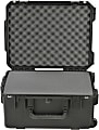 SKB Cases iSeries Protective Case With Layered Foam Interior And 2-Stage Pull Handle, 20-1/2"H x 15-1/2"W x 10"D, Black