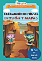 iSprowt Spanish Translation Books, Fossil Dig, Erorsion, Maps, Pack Of 21 Books