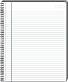 Cambridge® Limited® Business Notebook, 8 1/2" x 11", 1 Subject, Legal Ruled, 96 Sheets, Navy