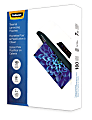 Fellowes® Clear Laminating Pouches, 9" x 11 1/2", 7 Mil Thickness, Glossy, Pack Of 100 1 thumbnail image