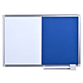 MasterVision® Magnetic Gold Ultra™ NewGen Combo Board, 24" x 18", Blue, Aluminum Frame 1 thumbnail image