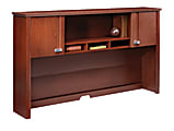 Realspace® Stedhall Computer Workstation Collection, Hutch, 37 1/5" x 66"W x 11 7/10"D, Walnut