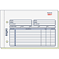 Rediform 2-Part Carbonless Invoice Form - 50 Sheet(s) - Stapled - 2 Part - Carbonless Copy - 7 7/8"x5 1/2" Sheet Size - 7L721 1 thumbnail image