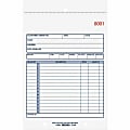 Rediform 2-Part Carbonless Sales Forms - 50 Sheet(s) - Stapled - 2 Part - Carbonless Copy - 5.50"x7.87" Sheet Size - 5L320 1 thumbnail image