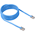 Belkin - Patch cable - TAA Compliant - RJ-45 (M) to RJ-45 (M) - 25 ft - UTP - CAT 5e - molded, snagless, stranded - blue
