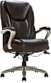 Serta® Smart Layers™ Hensley Big & Tall Ergonomic Bonded Leather High-Back Office Chair, Roasted Chestnut/Satin Nickel 1 thumbnail image