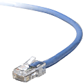 Belkin Cat.5e UTP Patch Cable - RJ-45 Male Network - RJ-45 Male Network - 10ft - Blue 1 thumbnail image