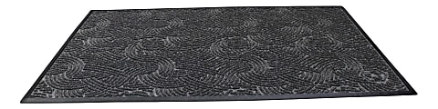 Waterhog Plus Swirl Floor Mat, 48" x 72", Gray Ash 1 thumbnail image