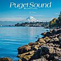 2024 BrownTrout Monthly Square Wall Calendar, 12" x 12", Puget Sound, January to December