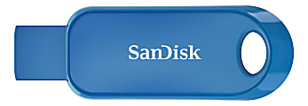 Sandisk Cruzer Snap USB Flash Drive, 32GB, Blue 1 thumbnail image