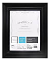 Realspace™ Photo/Document Frame, Stephan, 8-1/2" x 11", Black