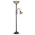 Kenroy Callahan Floor Lamp, 72"H, Bronze