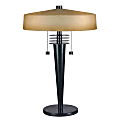 Kenroy Windham Table Lamp, 23"H, Bronze