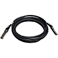 HPE Network Cable - 16.40 ft Network Cable for Network Device - First End: 1 x QSFP+ Network - Second End: 1 x QSFP+ Network - Black 1 thumbnail image