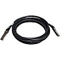 HPE Network Cable - 16.40 ft Network Cable for Network Device - First End: 1 x QSFP+ Network - Second End: 1 x QSFP+ Network - Black