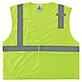 Ergodyne GloWear Mesh Hi-Vis Safety Vest, Small, Lime