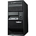 Lenovo ThinkServer TS140 70A4000FUX 5U Tower Server - 1 x Intel Core i3 (4th Gen) i3-4330 Dual-core (2 Core) 3.50 GHz - 4 GB Installed DDR3 SDRAM - Serial ATA/600 Controller - 0, 1, 5, 10 RAID Levels - 1 x 280 W