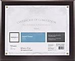 Realspace™ Award Plaque, 8-1/2" x 11", Mahogany 1 thumbnail image