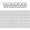 Teacher Created Resources® Die-Cut Border Trim, Squiggles And Dots, 35’ Per Pack, Set Of 6 Packs
