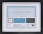 Realspace™ Photo/Document Frame, Gallery, 11" x 14" With Mat, Black/White 1 thumbnail image