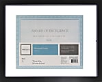 Realspace™ Gallery Floating Document Frame, 11" x 14", Black