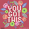 2025 Willow Creek Press Wall Calendar, 12” x 12”, You Got This, January 2025 To December 2025, 45589 1 thumbnail image